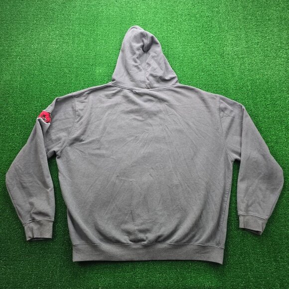 Arkansas Razorbacks Sweater Hoodie Mens XL/2XL Gray Pullover NCAA College Casual - Picture 10 of 10